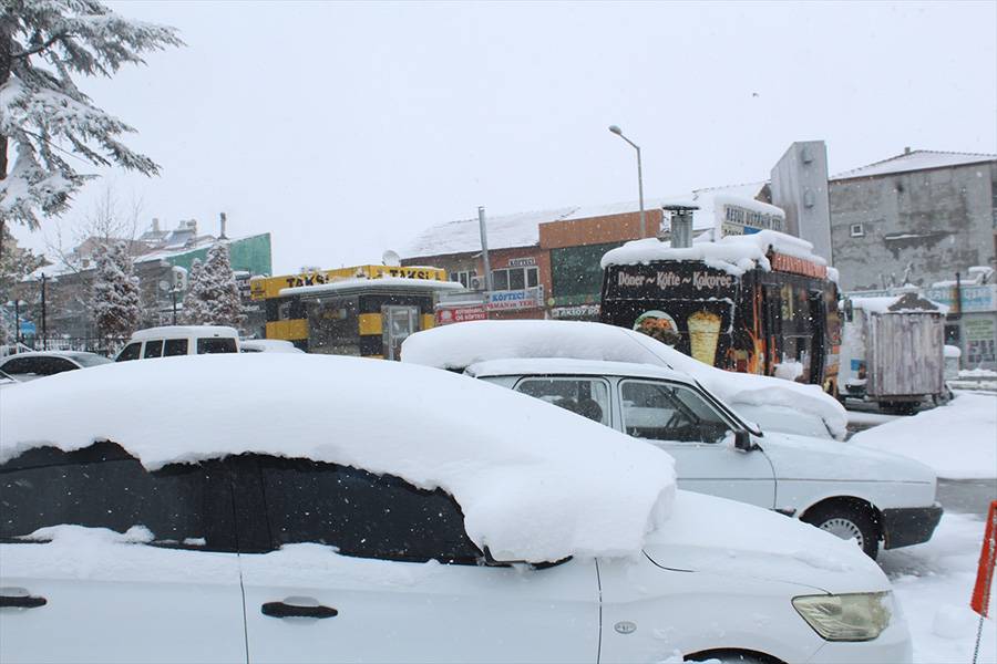 Konya’da kar yağışının etkili olacağı alan genişledi 12